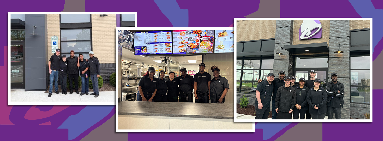 1-2-3: One Day, Two States, Three Shiny New Taco Bells!